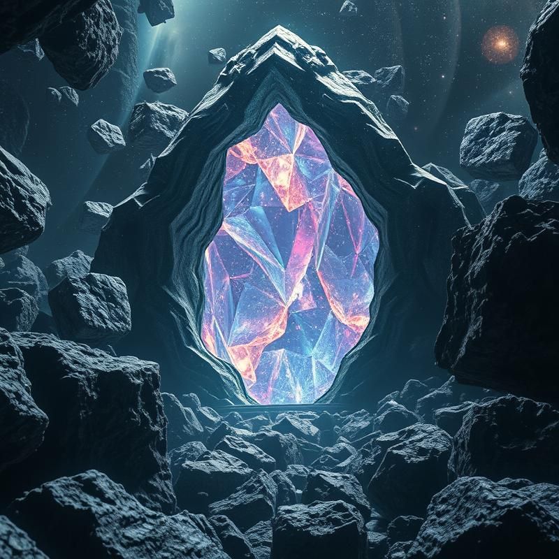3D rendering style AI art