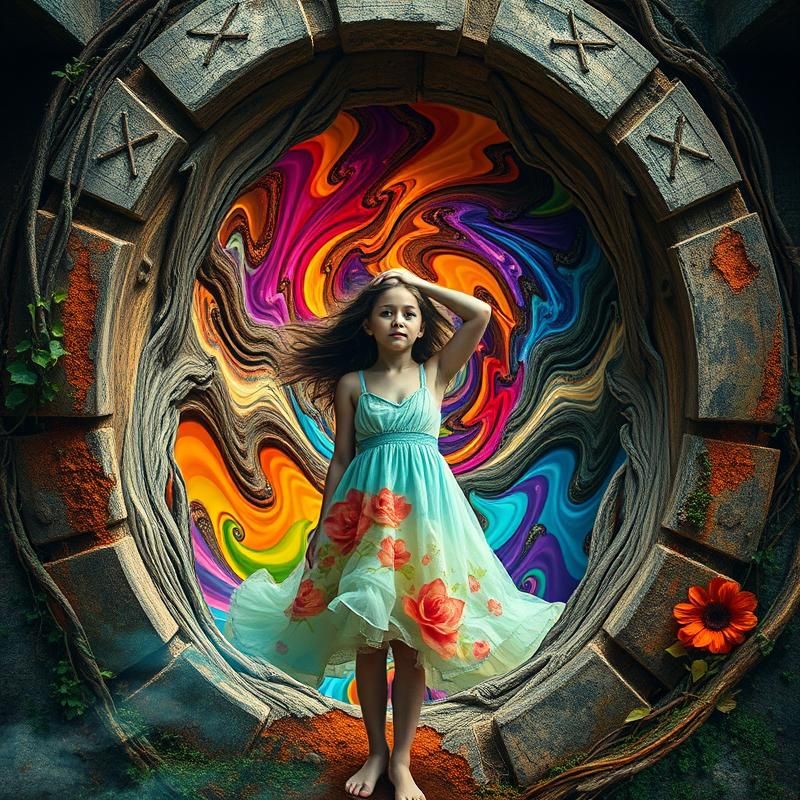 surrealism style AI art