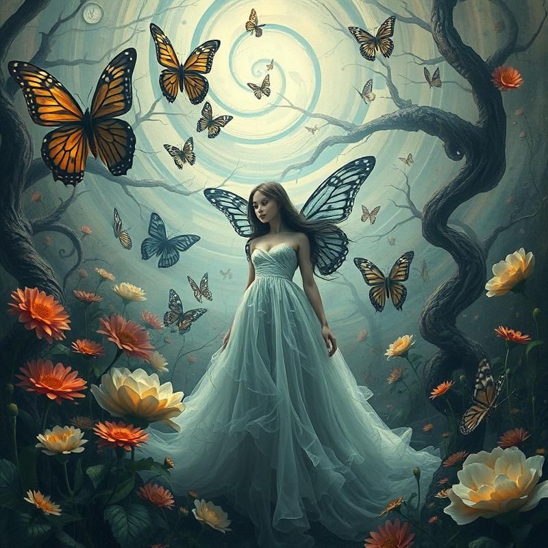 surrealism style AI art