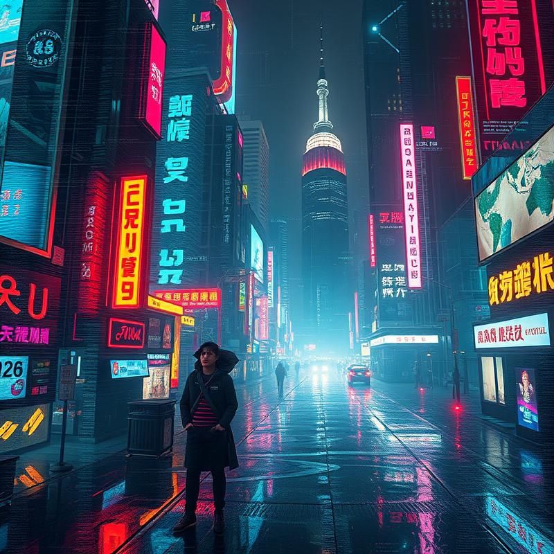 new media art style AI art