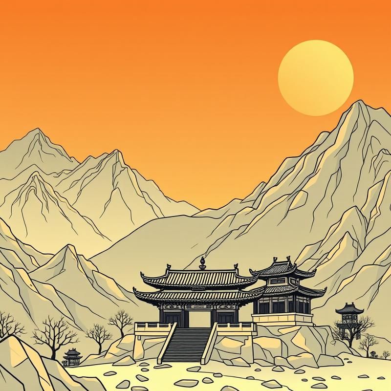 line art style AI art