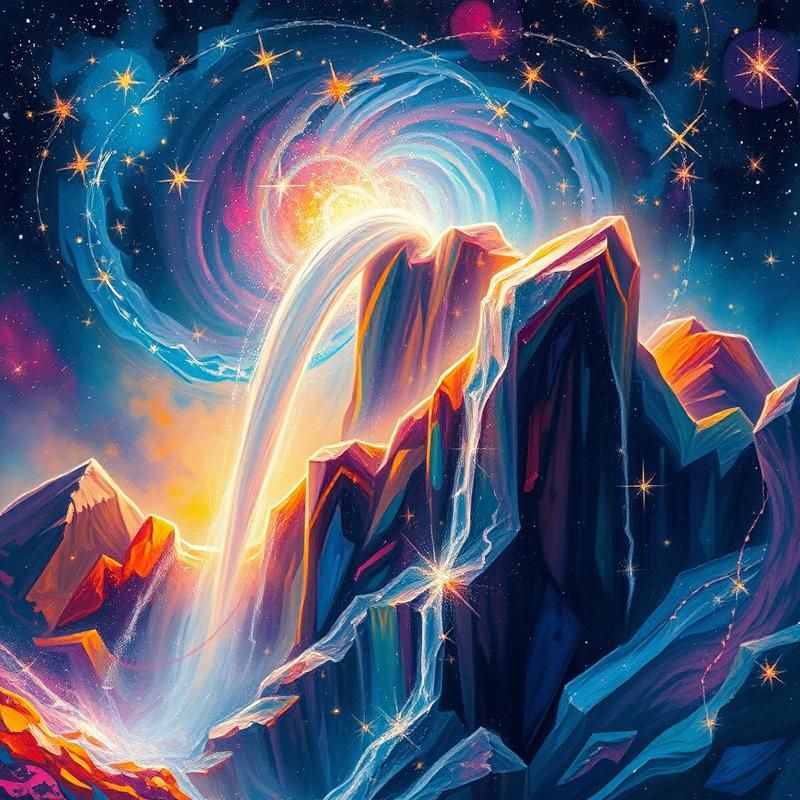 abstract style AI art