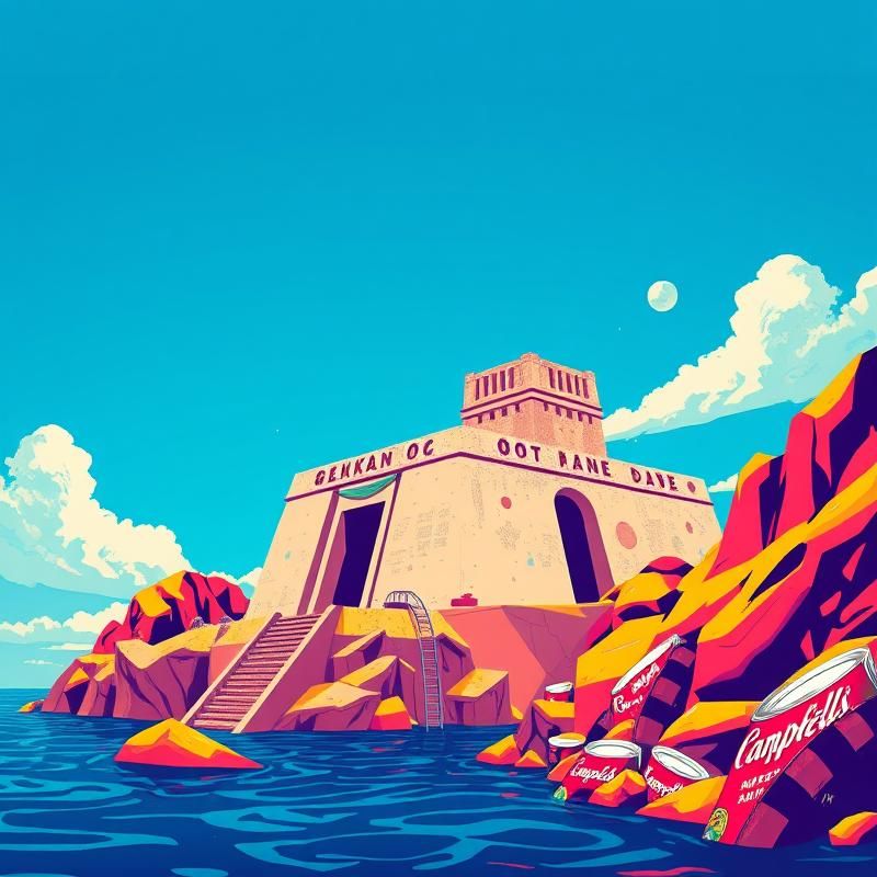 pop art style AI art