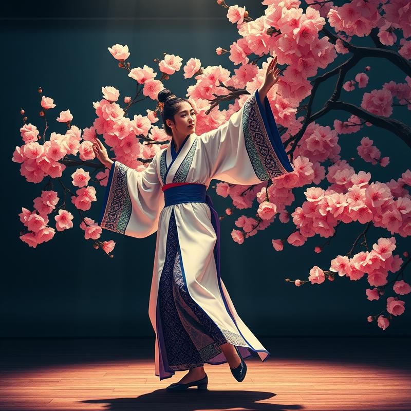 ukiyo-e style AI art