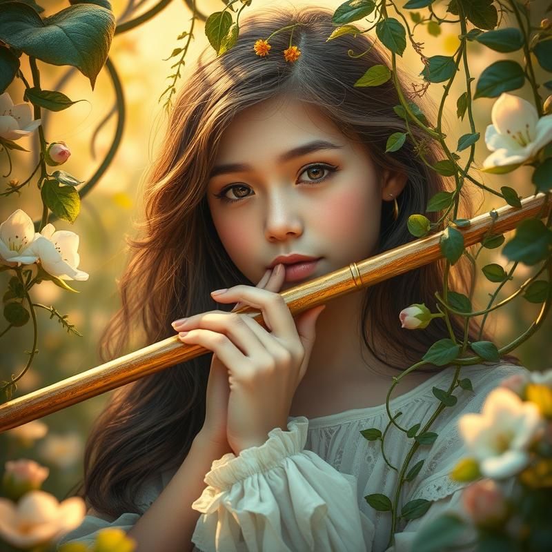 organic style AI art