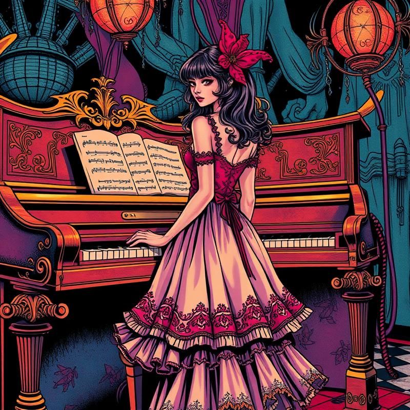 pastel art style AI art