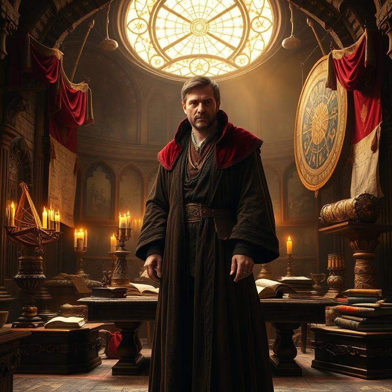 medieval style AI art