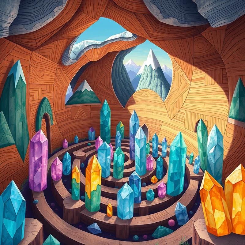 folk art style AI art