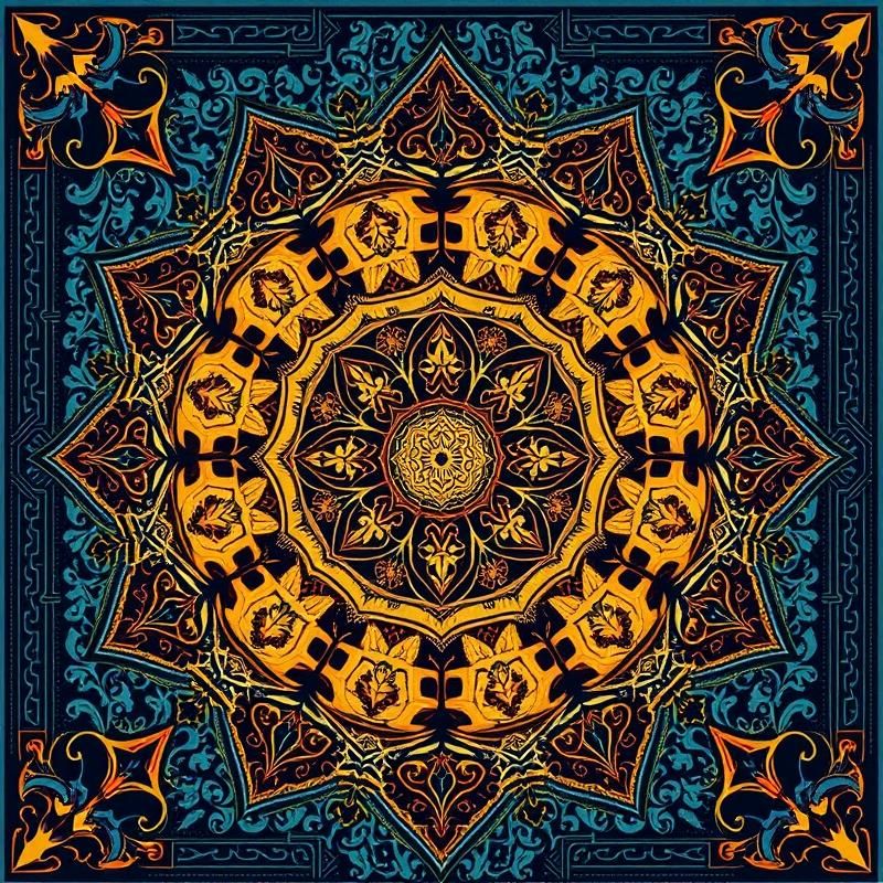 islamic art style AI art