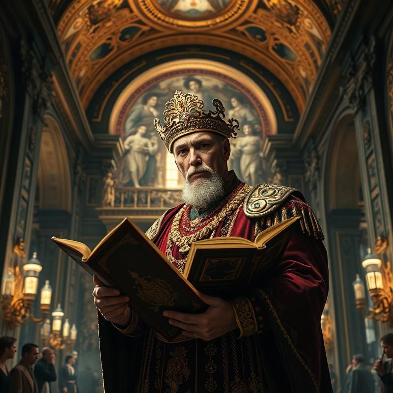 baroque style AI art