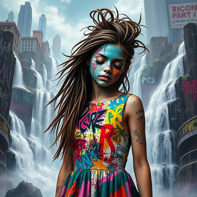 street art style AI art