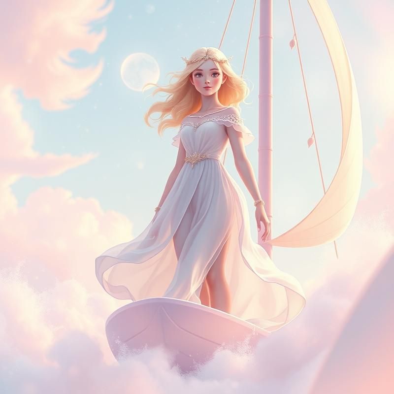 pastel art style AI art