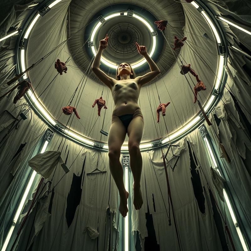 performance art style AI art