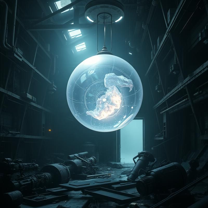 installation art style AI art