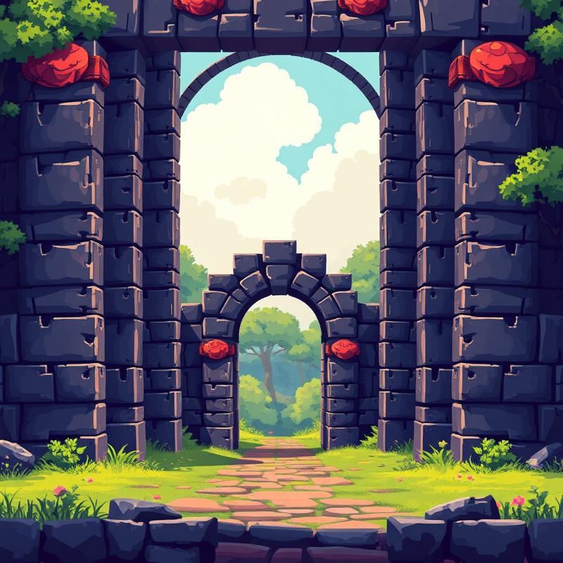 8-bit art style AI art