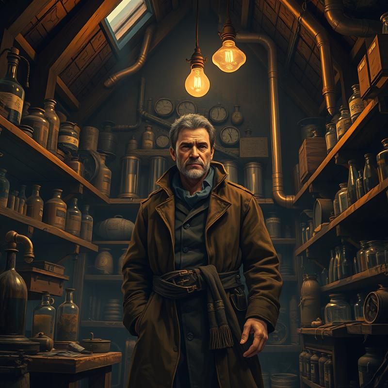 retro style AI art