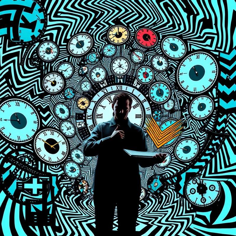op art style AI art