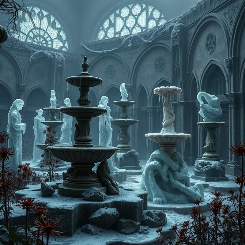 gothic style AI art