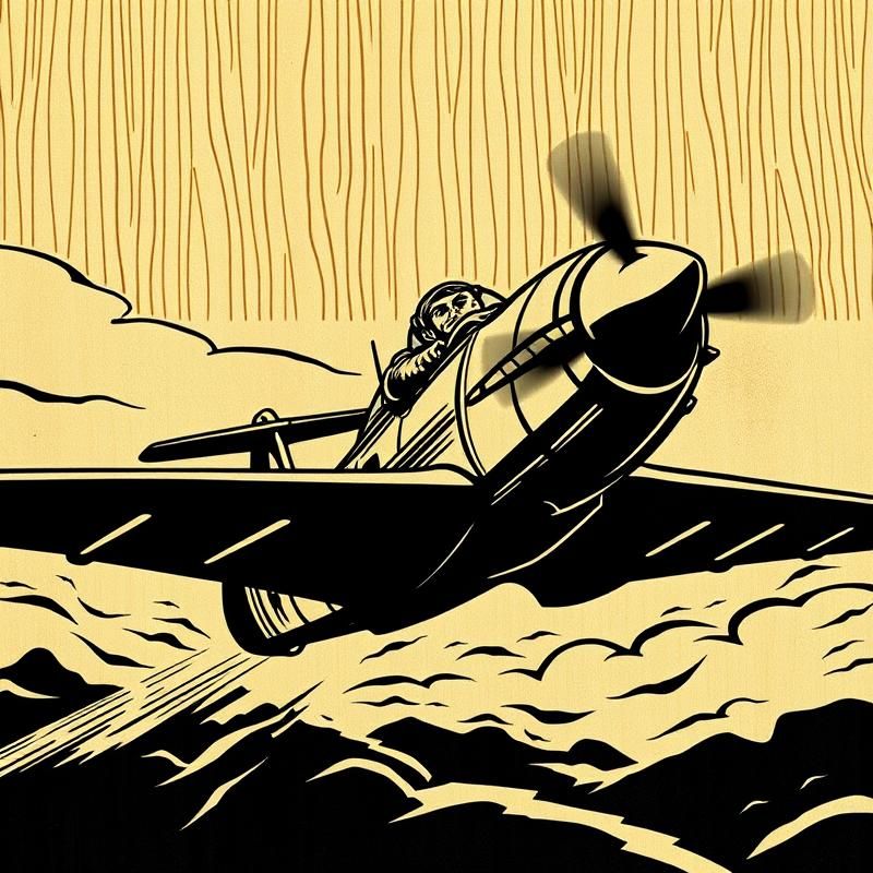 woodcut style AI art