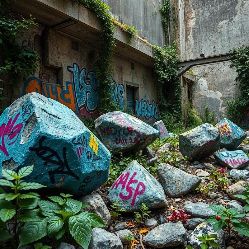 graffiti style AI art