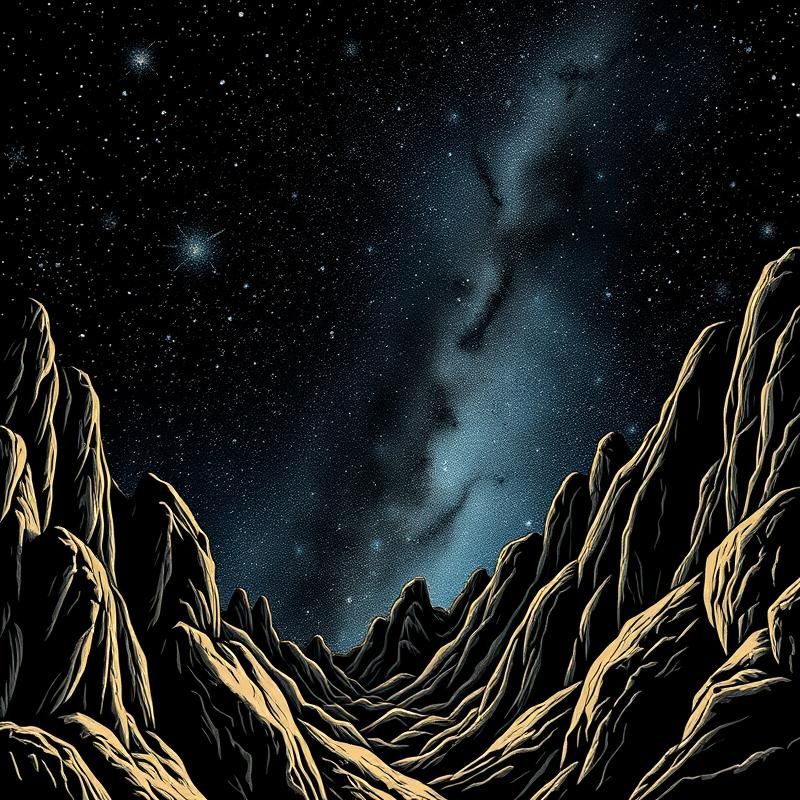 woodcut style AI art