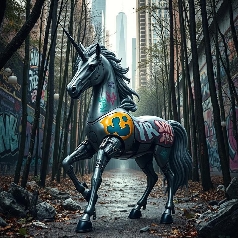 graffiti style AI art