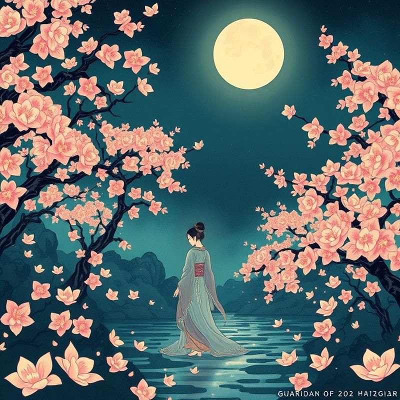 ukiyo-e style AI art