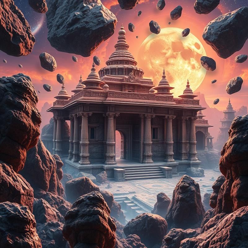 fractal art style AI art