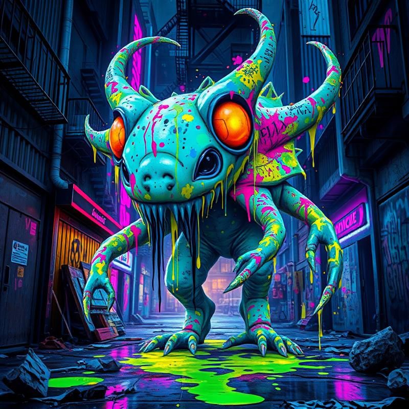street art style AI art