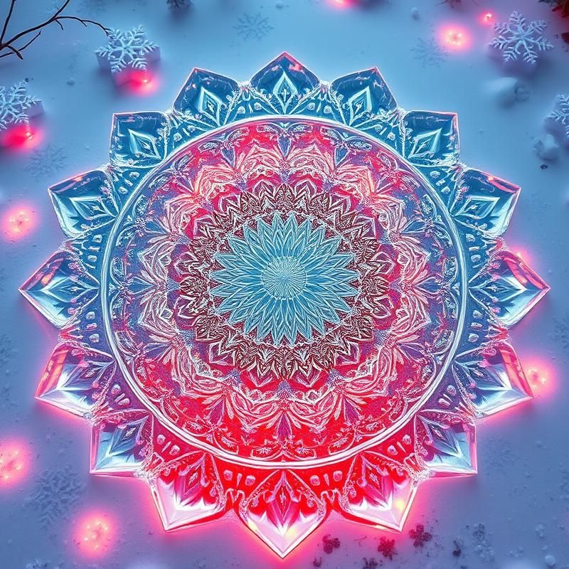 mandala style AI art