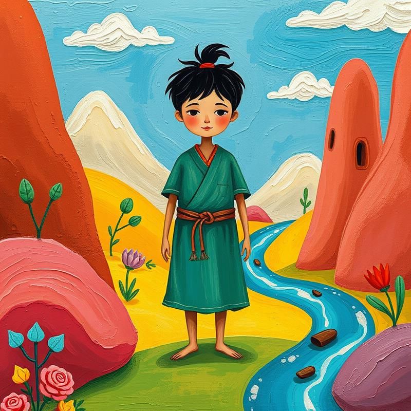 naive art style AI art