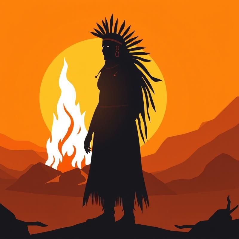 flat design style AI art
