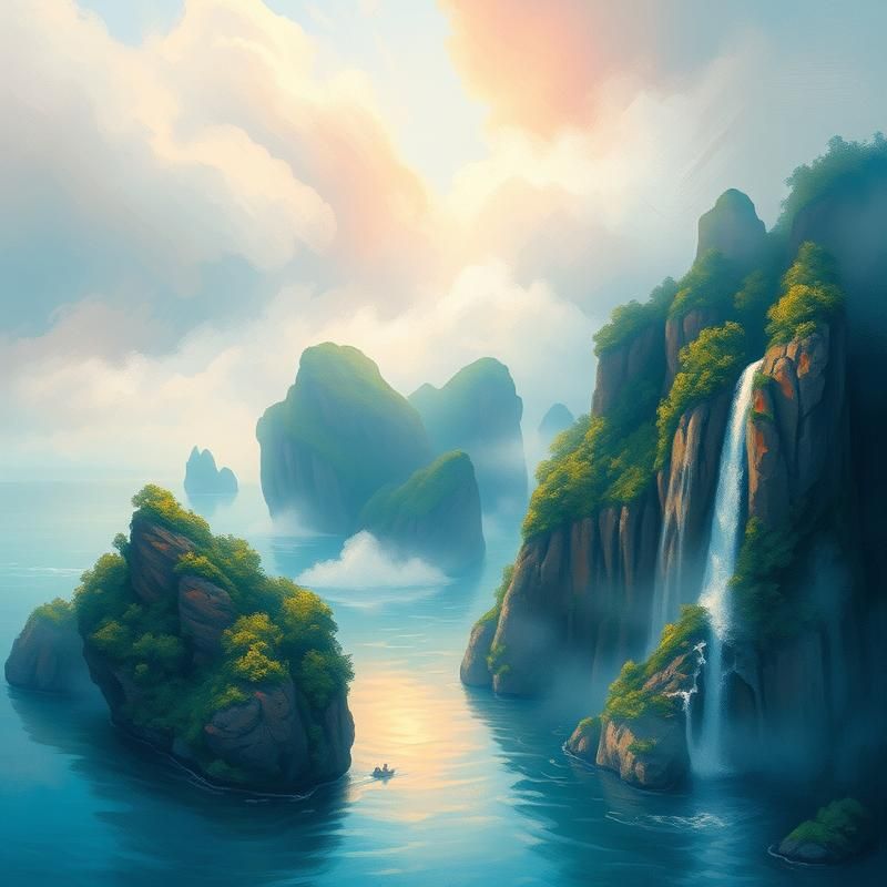 impressionism style AI art
