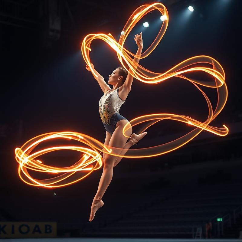 light painting style AI art