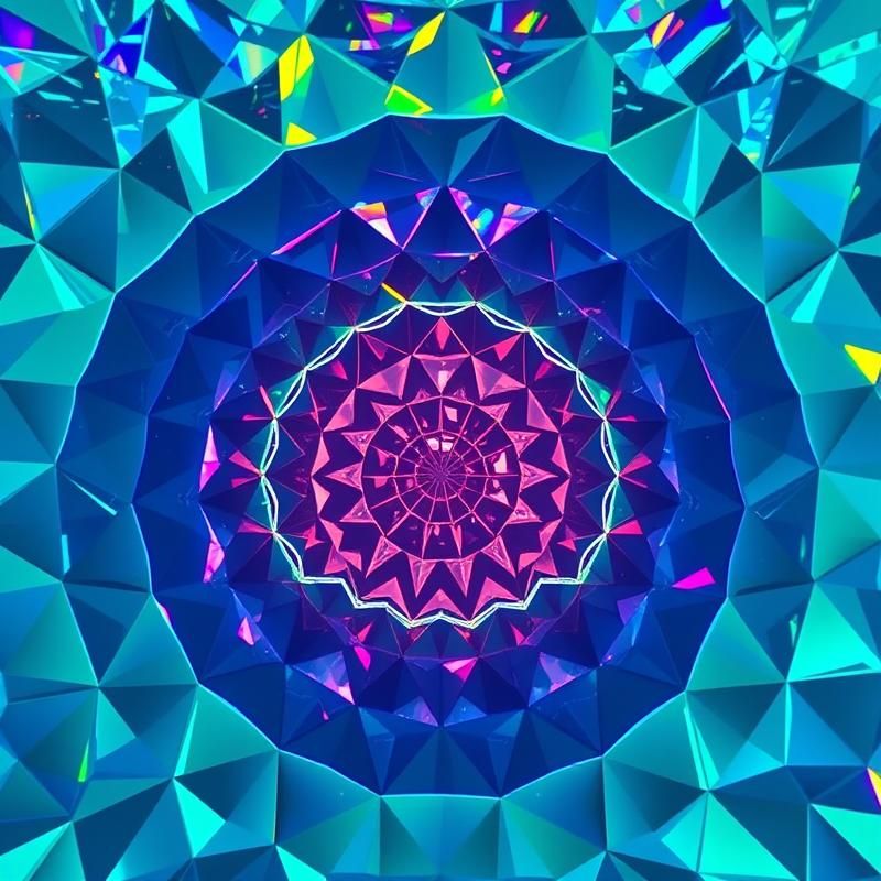 op art style AI art