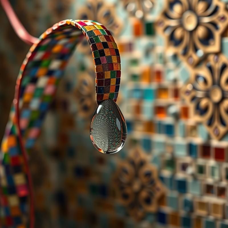 mosaic style AI art