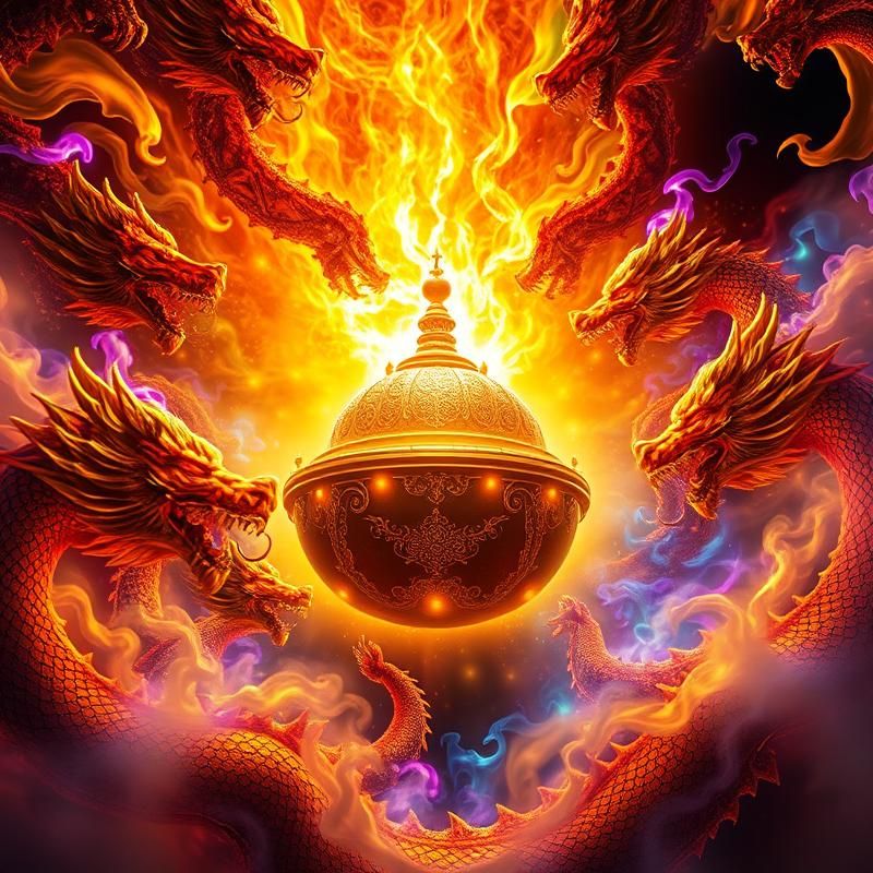 maximalist style AI art