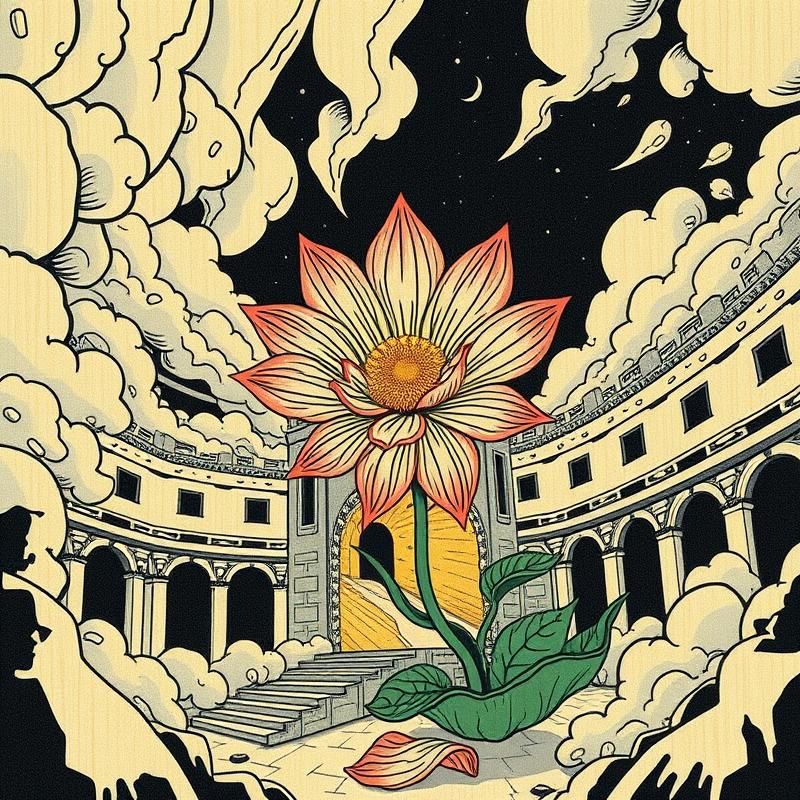 woodcut style AI art