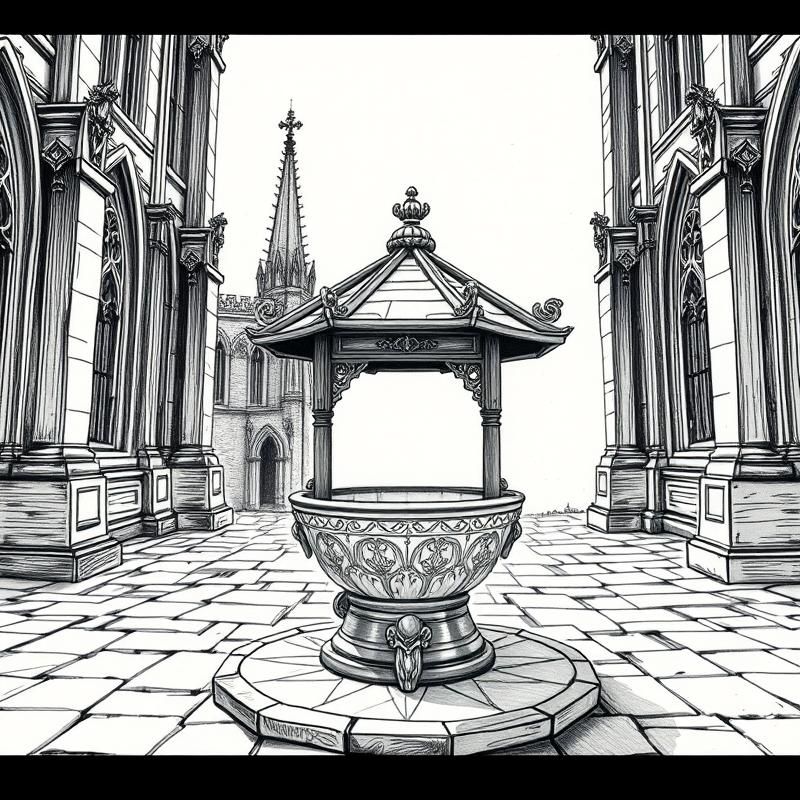 ink drawing style AI art