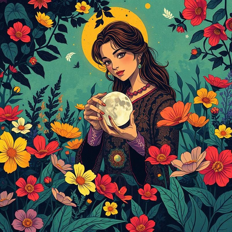 lithograph style AI art