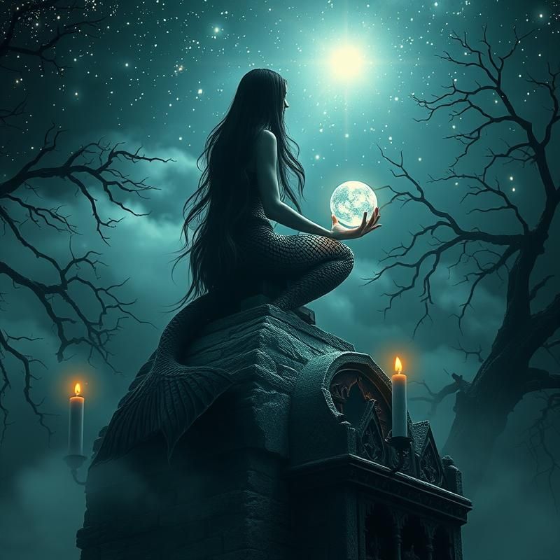 gothic style AI art