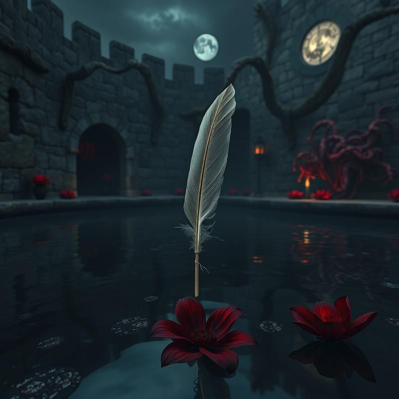 gothic style AI art