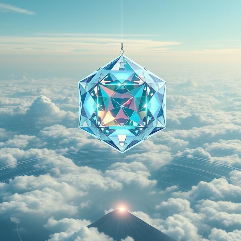 geometric style AI art