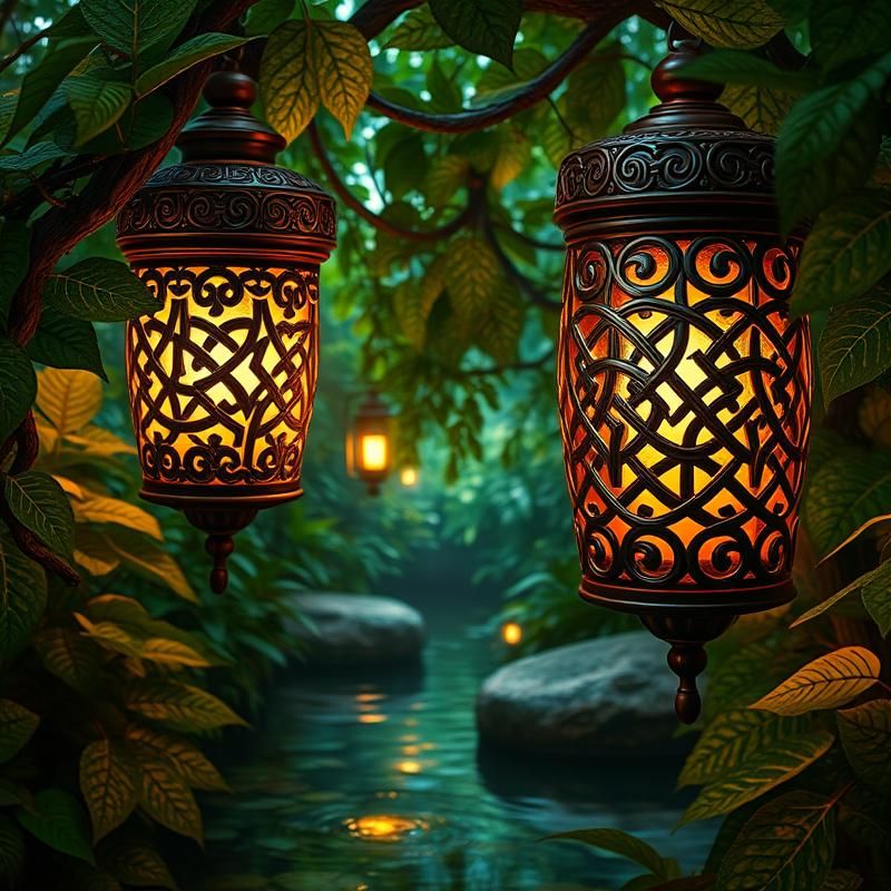 celtic style AI art