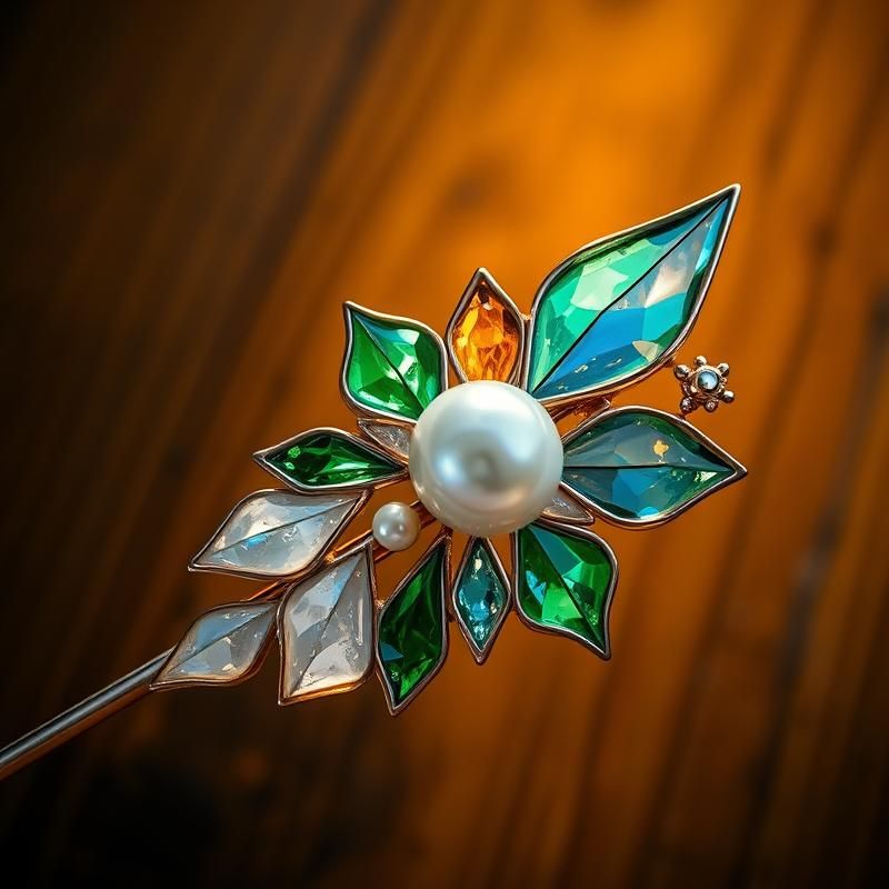 stained glass style AI art
