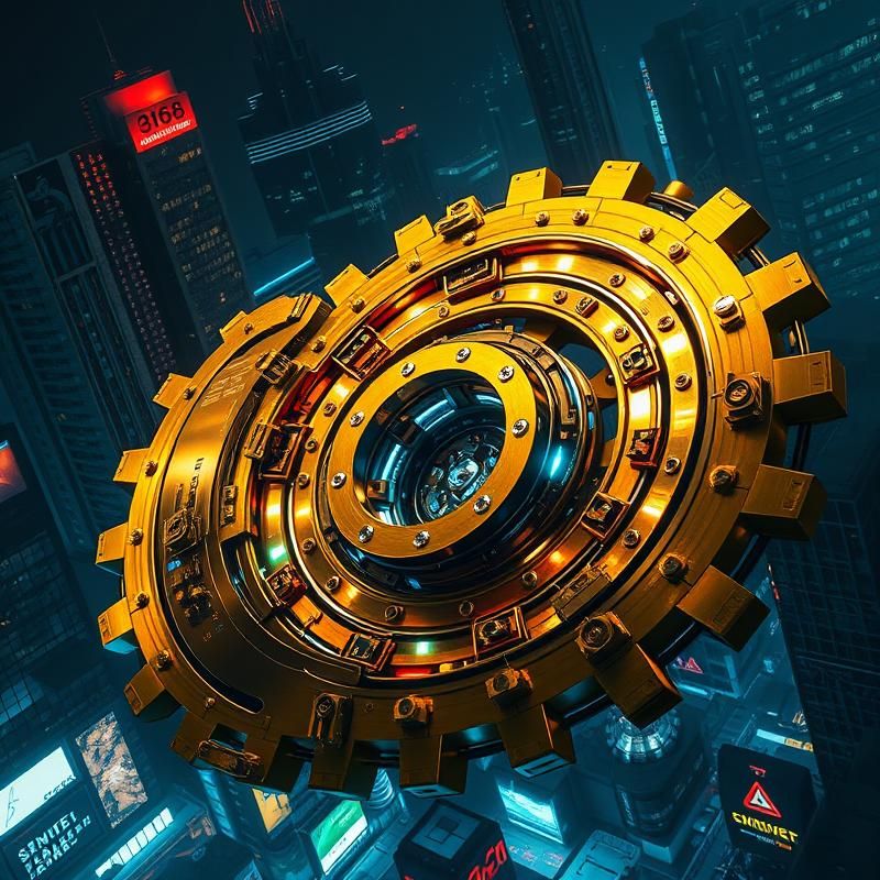 cyberpunk style AI art