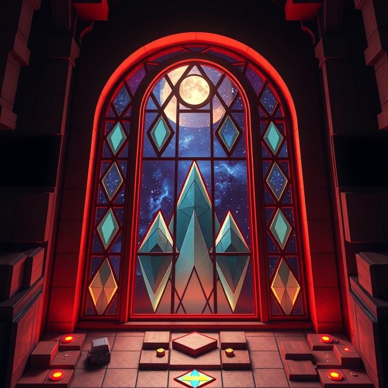 isometric style AI art