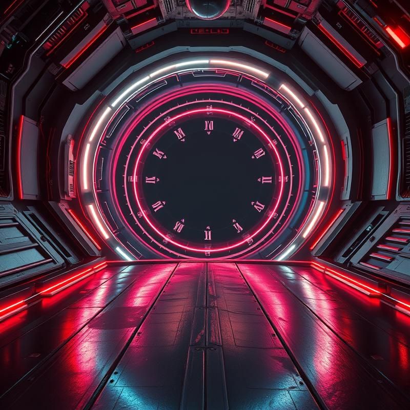 sci-fi art style AI art