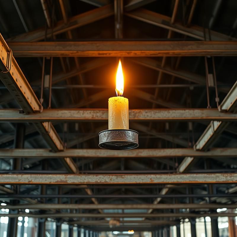 industrial style AI art