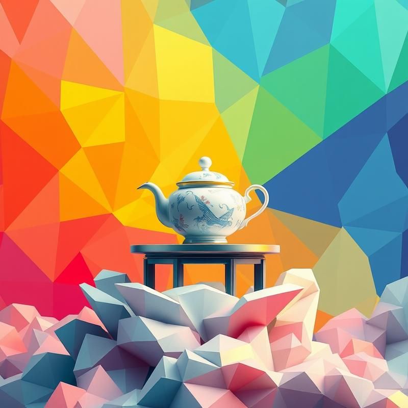 constructivist style AI art